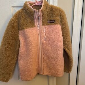 Vineyard Vines pink/beige super warm jacket